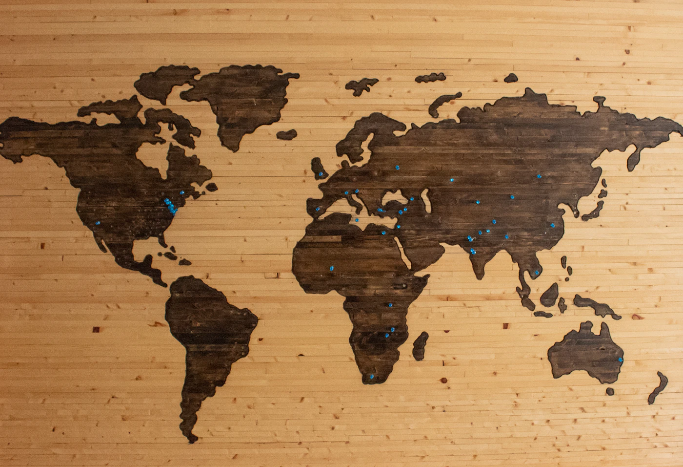 Global commerce and connected delivery routes